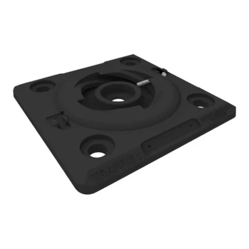 Impact Recovery Systems 8" x 8" Quarter Turn Surface Mount Base BS-SMQT-00-B