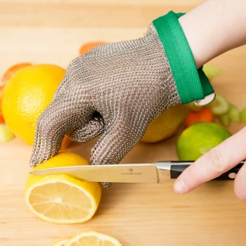 San Jamar MGA515XL Stainless Steel Mesh Cut Resistant Glove - Extra-Large