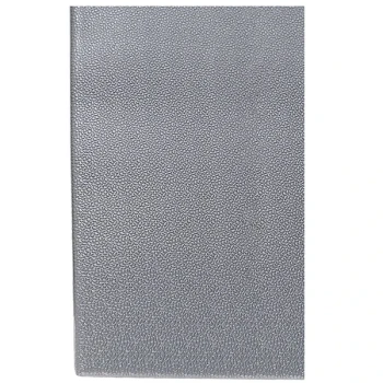 Cactus Mat 1025R-E4P Tredlite 4' Wide Gray Pebbled Vinyl Anti-Fatigue Mat - 3/8" Thick