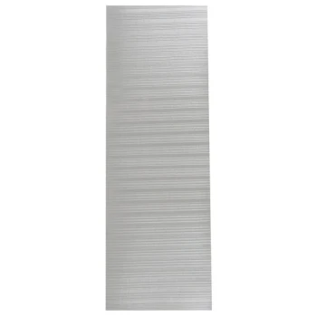 Cactus Mat 1026R-E260 Tredlite 2' Wide Gray Ribbed Vinyl Anti-Fatigue Mat - 5/8" Thick