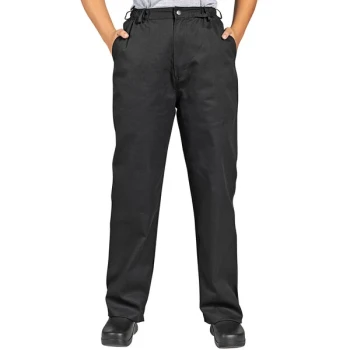 Uncommon Chef 4020 Unisex Black Customizable Executive Chef Pants - 3XL