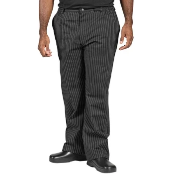 Uncommon Chef 4020 Unisex Pinstripe Customizable Executive Chef Pants - 4XL