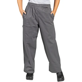 Uncommon Chef 4100 Unisex Slate Gray Customizable Uncommon Cargo Chef Pants - 2X