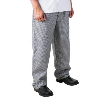 Mercer Culinary Genesis® Unisex Houndstooth Chef Pants M61050HT - 4XL