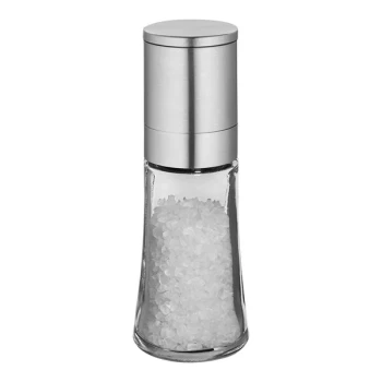 Cilio Bari 5 1/2" Stainless Steel Salt Mill