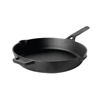 Mayer, Cast Iron Cookware, Skillet, 2.7L Capacity, Pre-Seasoned