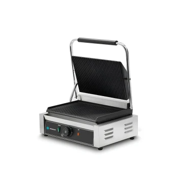 KitchenCore Series, Contact Grill, Electric, 1 Heating Zone, Ribbed Plate