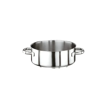 Paderno, Cast Iron Cookware, Low Casserole Pot, 13 L Capacity