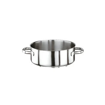 Paderno, Cast Iron Cookware, Casserole Pot, 3.7 L Capacity, Stainless Steel