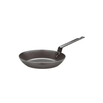 Paderno, Cast Iron Cookware, Frypan, 24 cm Diameter, Heavy Black Steel
