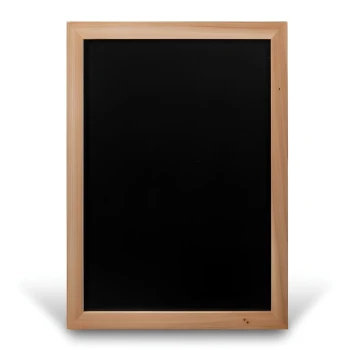 Securit, Chalkboard, Rectangular, Teak