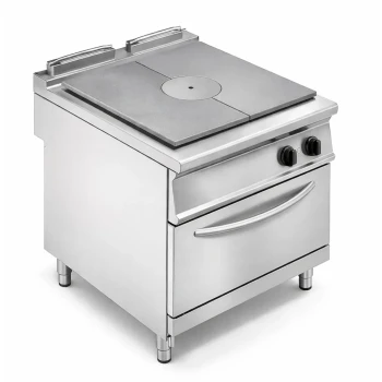 Tecnoinox, 900 Series, Gas Boiling Top With Static Oven, Stainless Steel, Silver, 1 Heating Zone, 18 kW, 4 trays