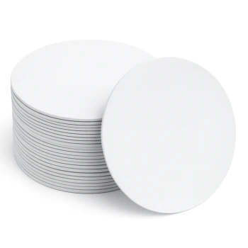 Culinex, Card Coaster, Round, 9 cm, White