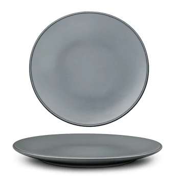 Furtino England Impression Smoke Coupe Plate 6.6"