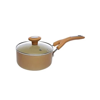 Meyer, Cast Iron Cookware, Saucepan, 14 cm, Glass Lid