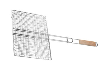 Wired Roosting Rack (Griller) With wooden  Handle - 45 x 45x75 Cm