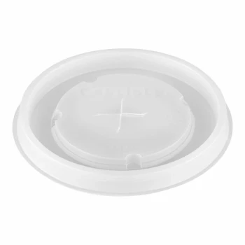 Carlisle 5212L30 Translucent Disposable Lid for Carlisle 5212 12 oz. Tumblers - 1,000/Case