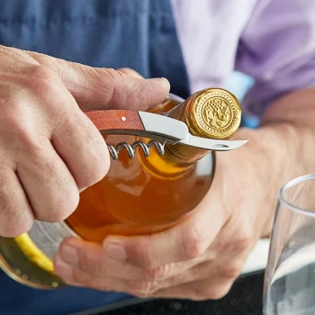 Acopa Waiter's Corkscrew with Wood Handle