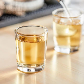 Acopa 2.5 oz. Customizable Shot Glass - 12/Case