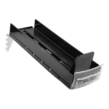 Retail Space Solutions SpaceGrid II 5" x 18" x 3" Standard Low Profile Pusher System 260318VLP - 6/Case