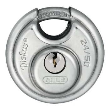 ABUS Diskus 24IB/50 2" Stainless Steel Keyed Padlock 24590