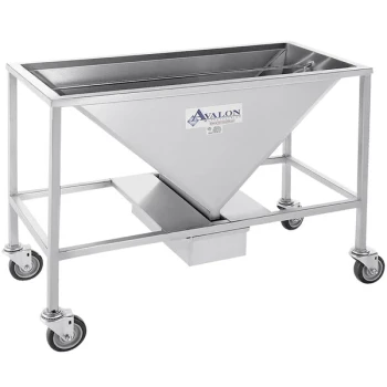 Avalon Manufacturing DXSS 16" x 36" x 30" Stainless Steel Screen Drain