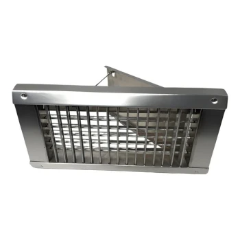 American Louver Company 20" x 6" Aluminum Spiral Duct Grille for 14" to 21" Ducts SP-20X6-M