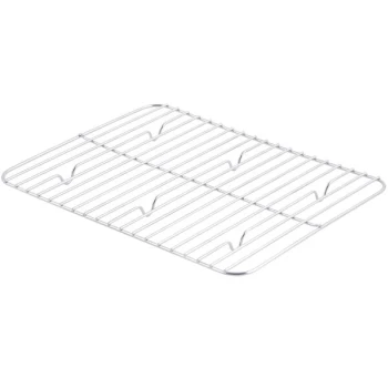 Bon Chef 60013G Stainless Steel Grill for Cucina Small Food Pan - 10 7/8" x 8 3/8"