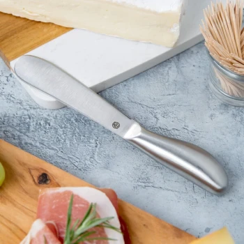 American Metalcraft CKNF7 Evolution 6 5/8" Stainless Steel Soft Cheese Spreader