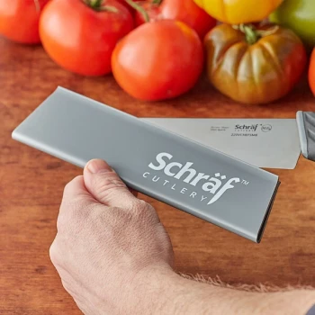 Schraf 9 1/4" x 2" Gray Polypropylene Blade Guard