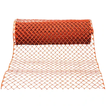 Cortina 4' x 100' Orange Heavy-Duty Safety Fencing 03-905-HDO - Diamond Pattern