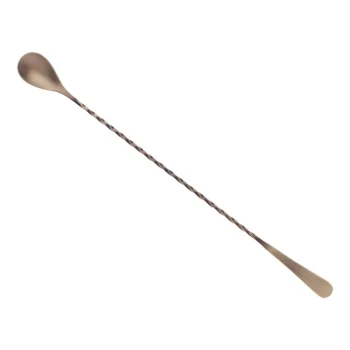 Barfly® 14 9/16" Antique Gold Japanese Style Bar Spoon M37010ANG