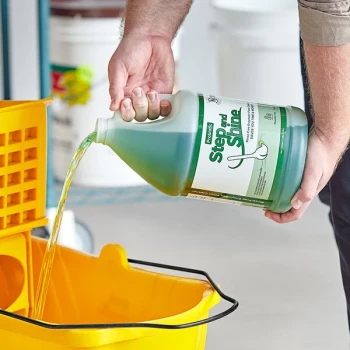 Noble Eco Step and Shine 1 Gallon Concentrated No Rinse Floor Cleaner - 4/Case
