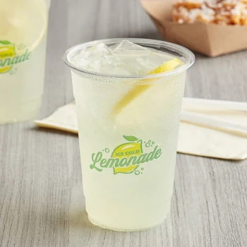 Carnival King 16 oz. PET Lemonade Cup - 50/Pack