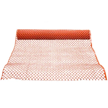 Cortina 5' x 50' Orange Mid-Grade Safety Fencing 03-907-5MGO - Diamond Pattern