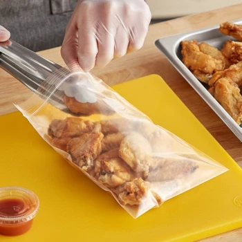 Choice 4" x 6" 3 Mil Clear LDPE Zip Top Bag - 1,000/Case