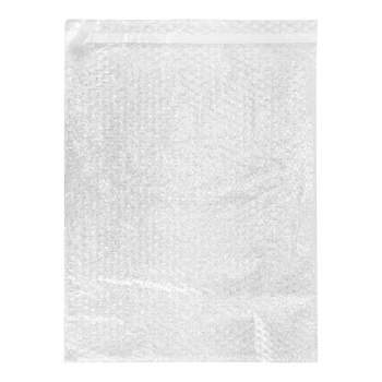 Lavex 8" x 11 1/2" Self-Seal Bubble Bag - 350/Case