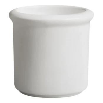 RAK Porcelain Banquet 2.4 oz. Ivory Porcelain Toothpick Holder - 12/Case