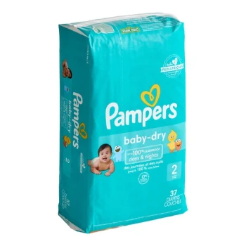 Pampers Baby-Dry Size 2 Baby Diapers - 148/Case