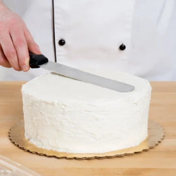 Ateco 1308 8" Blade Straight Baking / Icing Spatula with Plastic Handle