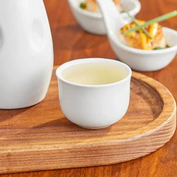 Acopa 2 oz. Bright White Sake Cup - 12/Pack