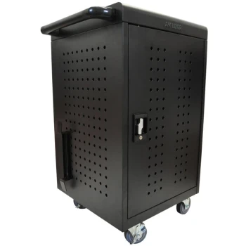 Luxor LLTM30-B 30 Tablet / Chromebook Charging Cart - 26" x 20 1/4" x 36 3/4"
