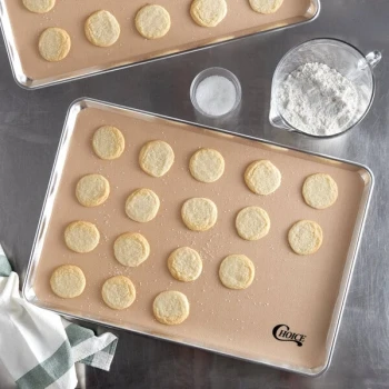 Choice 16 1/2" x 24 1/2" Full Size Silicone Non-Stick Baking Mat