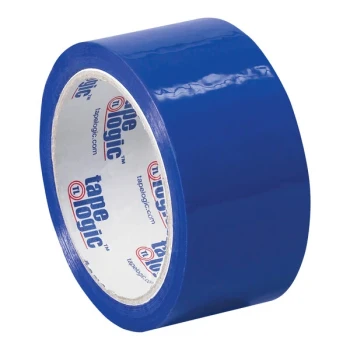 Tape Logic 2" x 55 Yard Blue Carton Sealing Tape T90122B6PK - 6/Pack