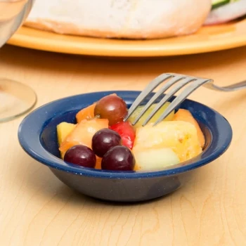Carlisle 4353135 Dallas Ware 4.75 oz. Cafe Blue Fruit Bowl - 48/Case