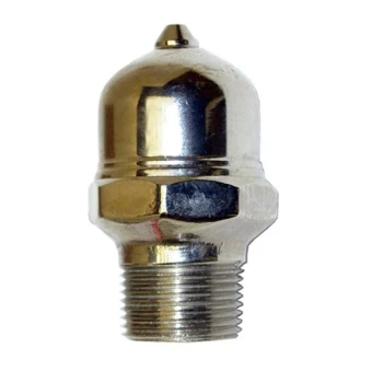AllPoints 561248 25 PSI Bottom Mount Air Vent - 1/2" FPT Inside, 3/4" MPT Outside