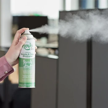 Noble 10 oz. Fresh Start Ready-to-Use Smoke & Odor Eliminator Air Freshener - 12/Case