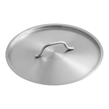 Vigor SS1 Series 15 inch Stainless Steel Replacement Lid for 32 Qt. Stock Pot