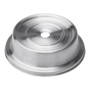 American Metalcraft 6 5/8" - 6 7/8" Stainless Steel Plate Cover for Standard and Narrow Foot Plates