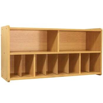 Tot Mate TM2336A.S2222 Maple Laminate Diaper Wall Storage - 45 7/8" x 14 3/4" x 23 1/8"